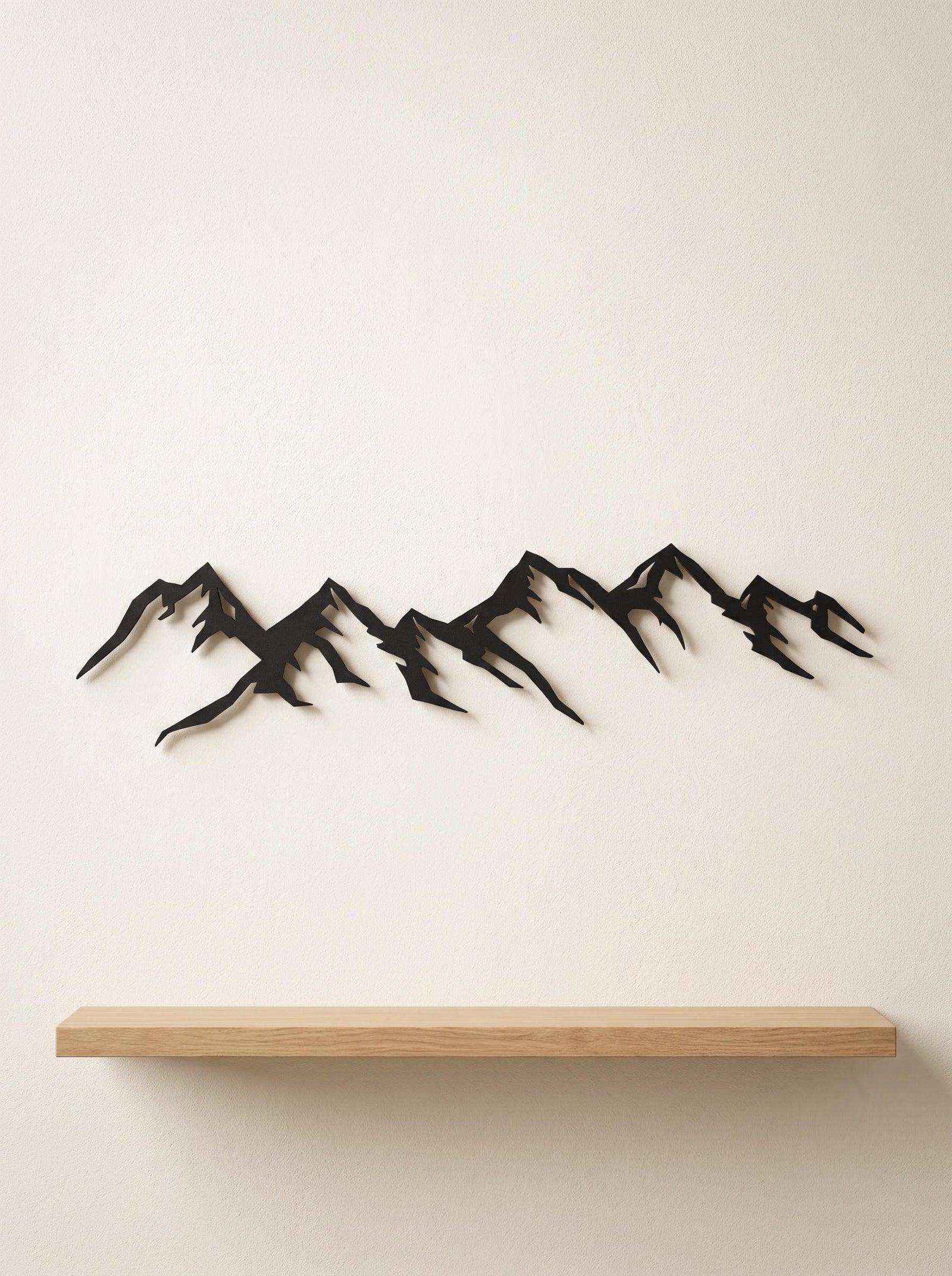 Bergsilhouette als 3D-Wanddeko – Ansicht 7